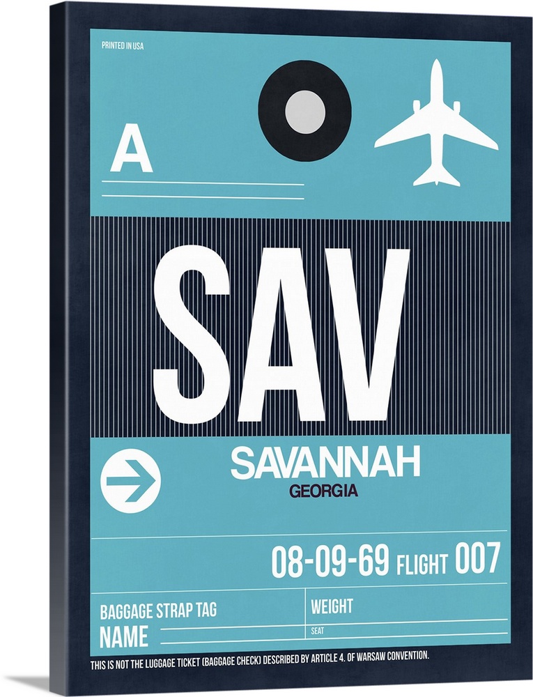 SAV Savannah Luggage Tag II