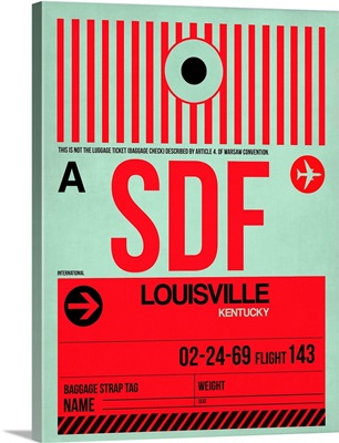 SDF Louisville Luggage Tag II