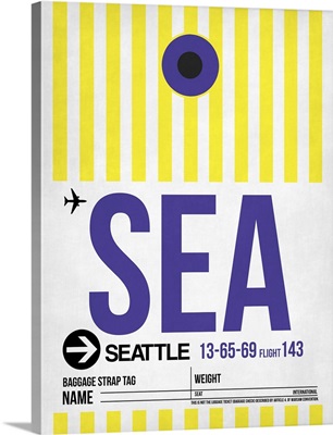 SEA Seattle Luggage Tag I