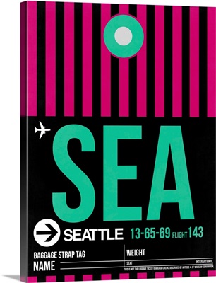 SEA Seattle Luggage Tag II