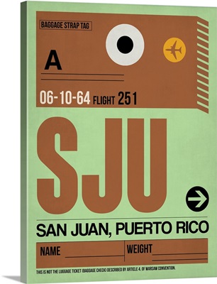 SJU San Juan Luggage Tag I