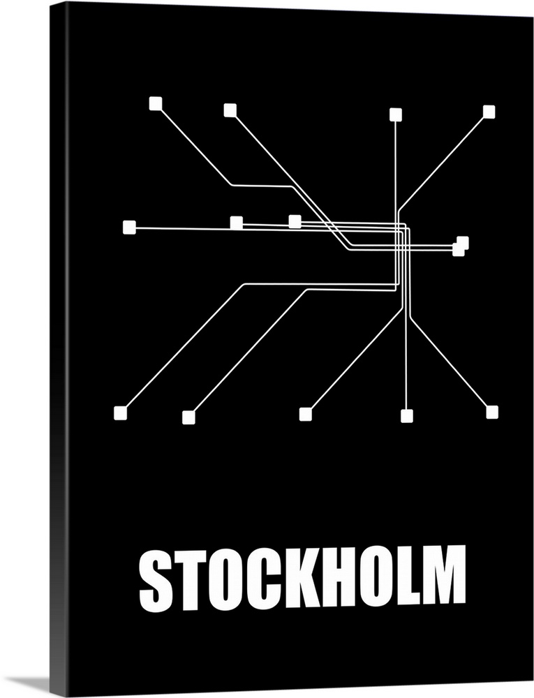Stockholm Subway Map III