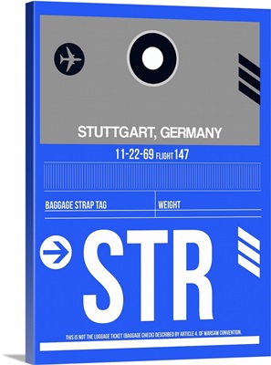 STR Stuttgart Luggage Tag II