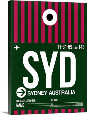SYD Sydney Luggage Tag II