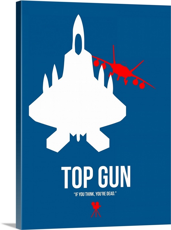 Top Gun Wall Art, Canvas Prints, Framed Prints, Wall Peels