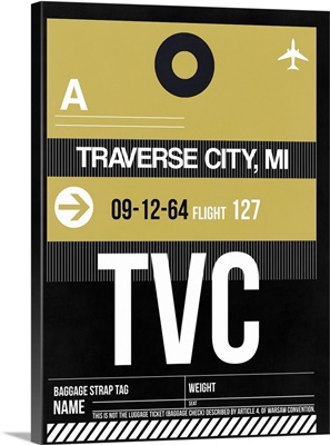 TVC Traverse City Luggage Tag II