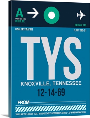 TYS Knoxville Luggage Tag II
