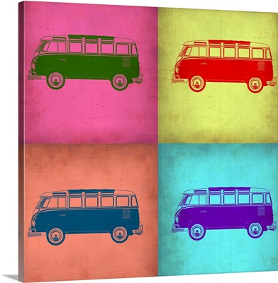 VW Bus Pop Art I