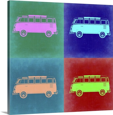 VW Bus Pop Art II