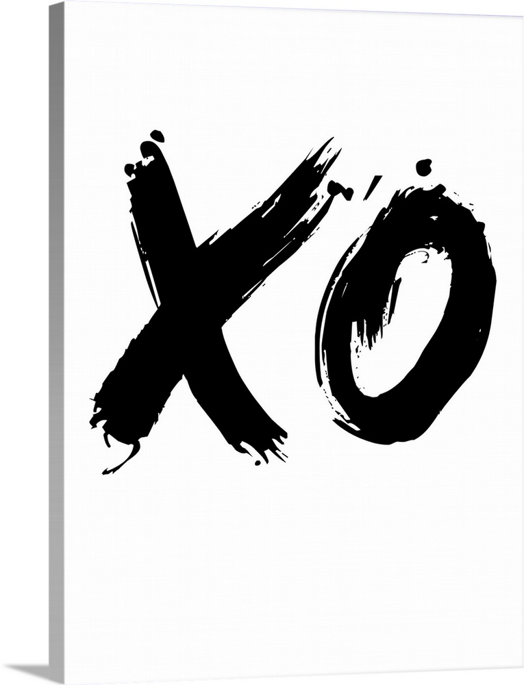 XO Poster White