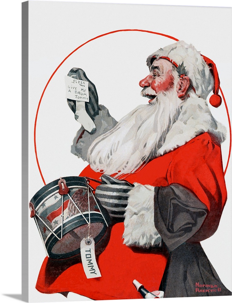 Back in the 1800's, the image of Santa Claus was not portrayed as the round, jolly, bearded man that we know today. Throug...