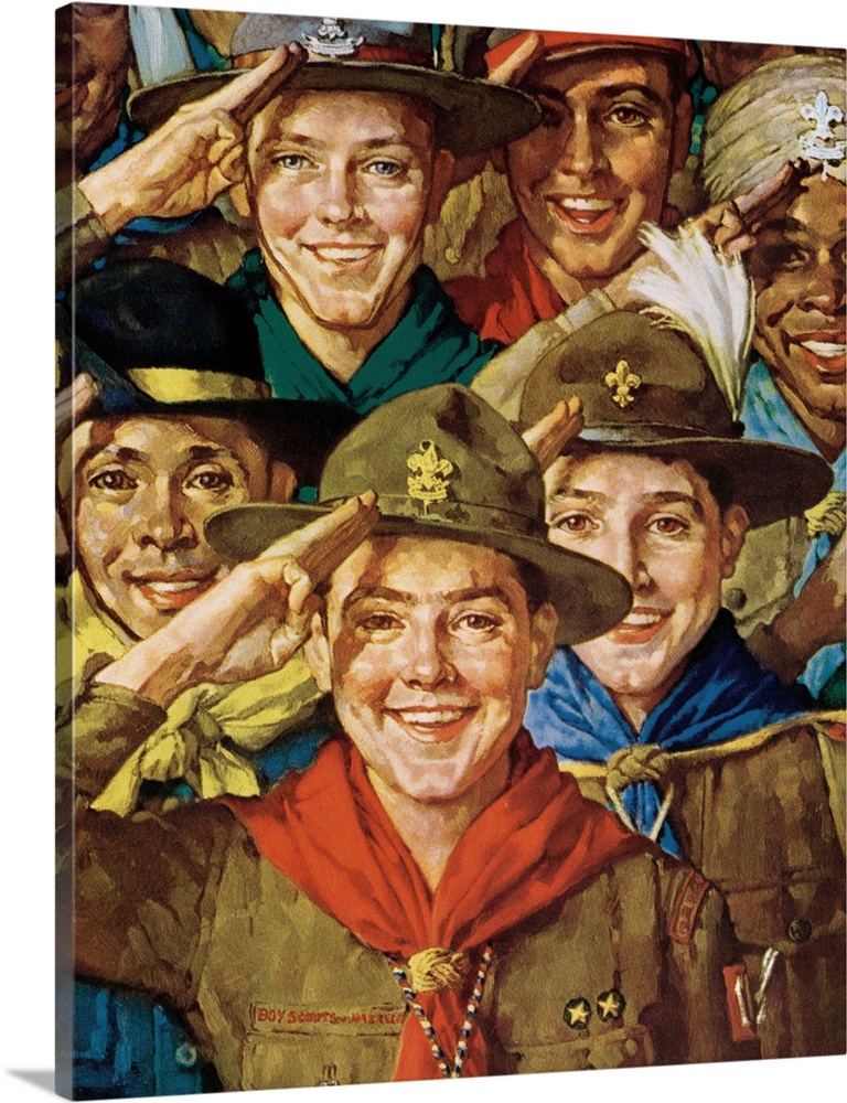 Norman Rockwells long artistic relationship with the Boy Scouts of America began after he successfully illustrated the Boy...