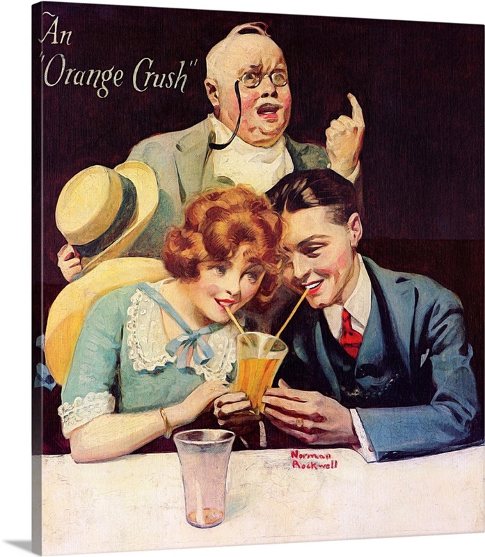 An 'Orange Crush' Wall Art, Canvas Prints, Framed Prints, Wall Peels