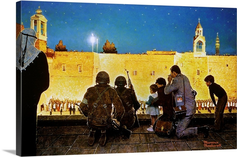 Christmas Eve in Bethlehem | Great Big Canvas