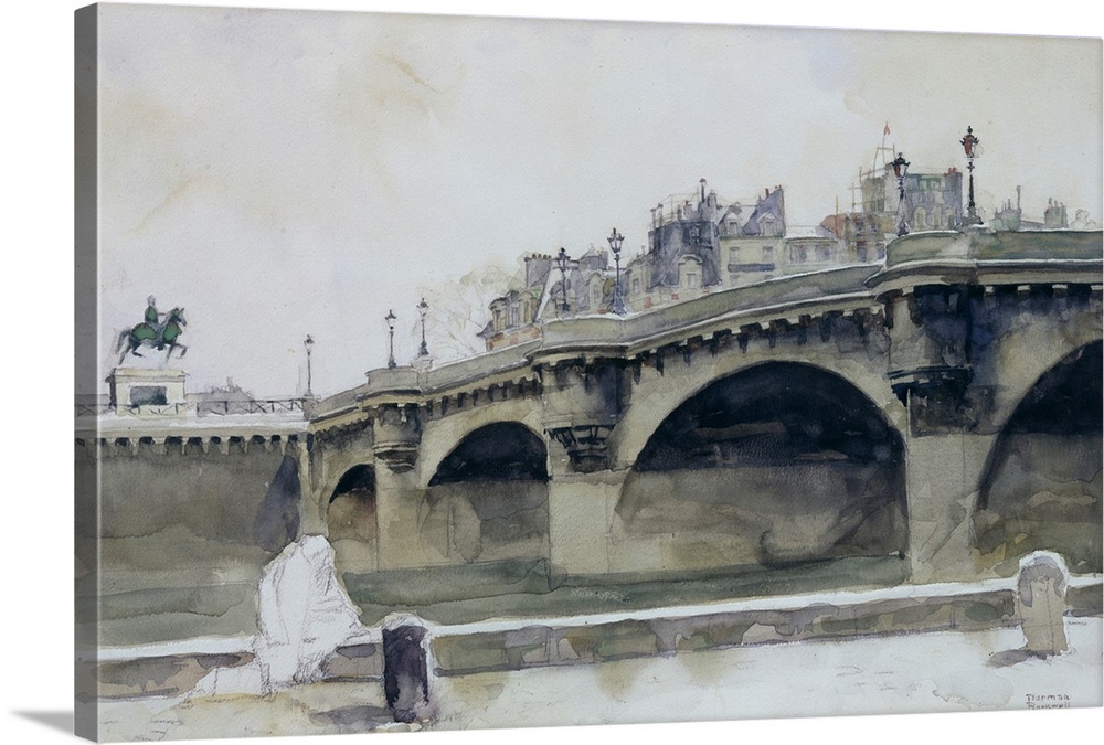 Alternate Title: Le Pont Neuf. Approved by the Norman Rockwell Family Agency