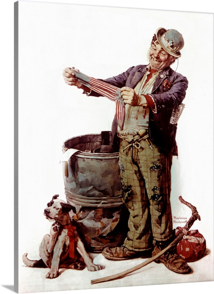 Norman Rockwell was consistently in high demand from companies wishing to capitalize on his beloved images of everyday Ame...
