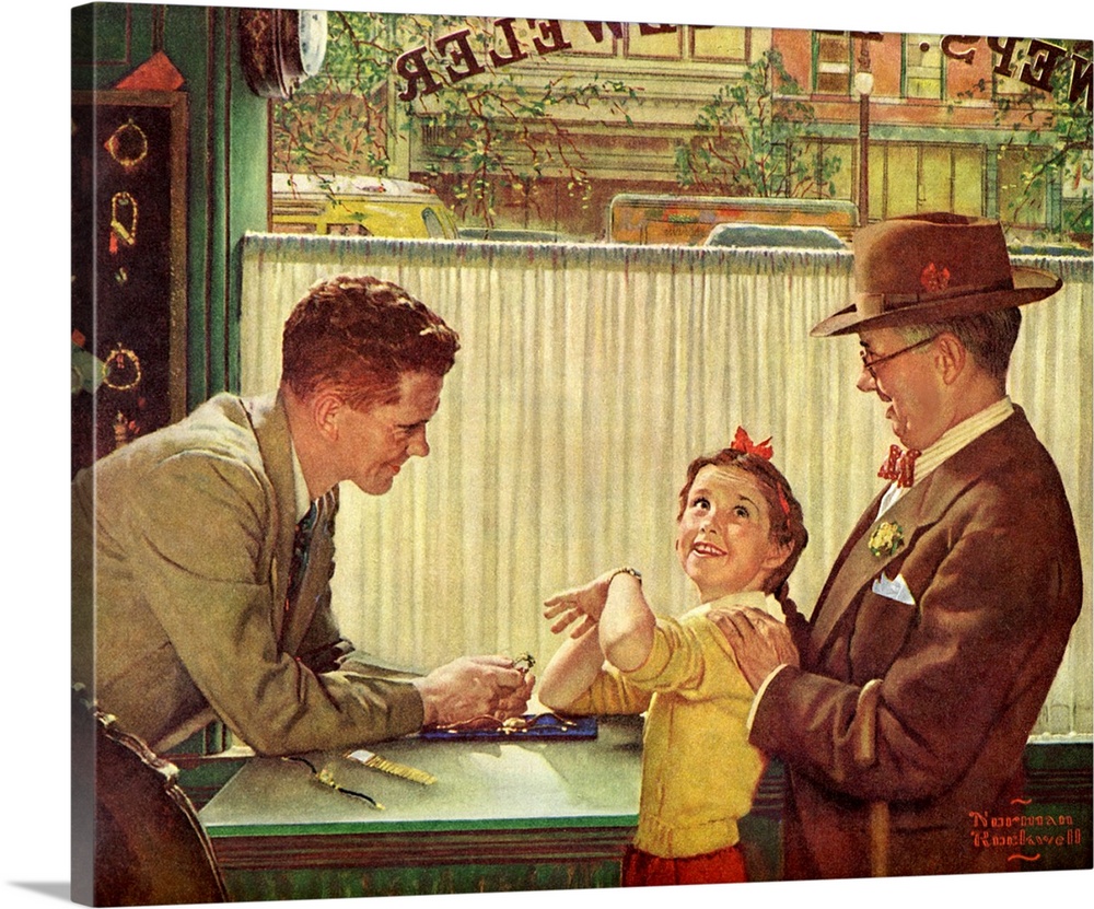 Approved by the Norman Rockwell Family Agency.