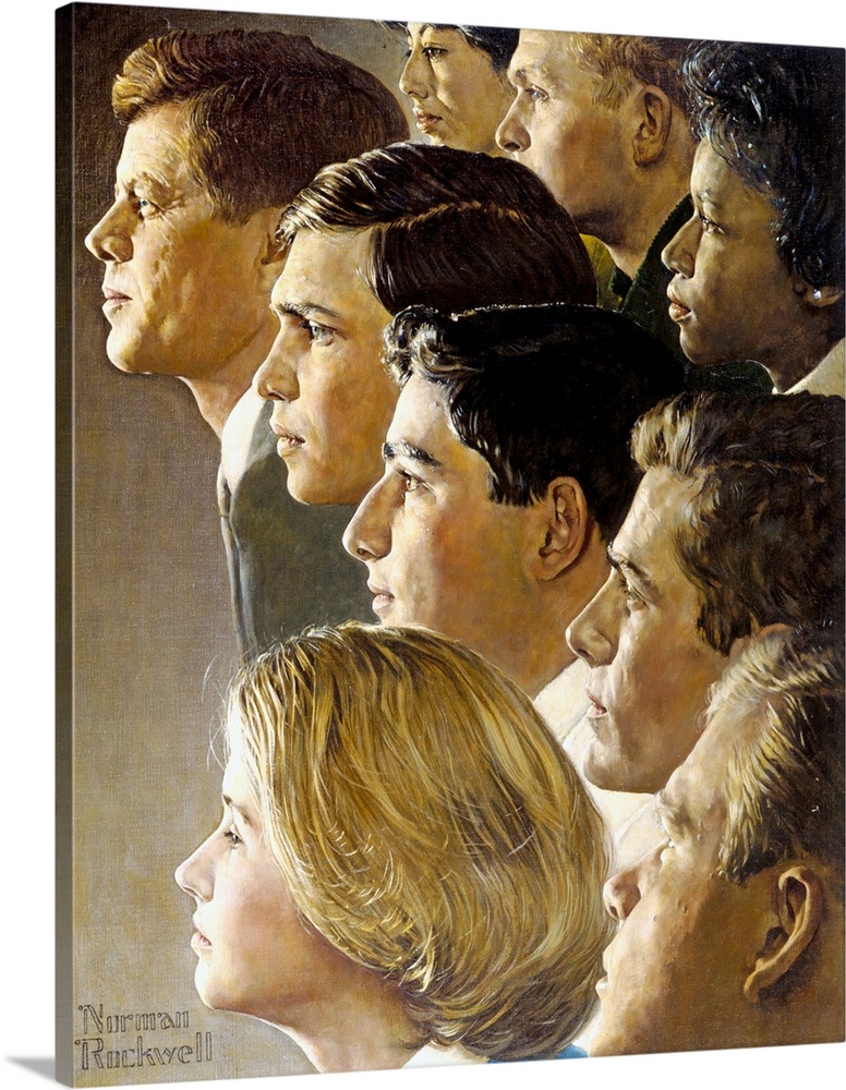 In 1963, Rockwell began to create paintings that allowed him to address more substantive matters. Responsible for helping ...