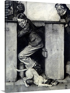 Tom Sawyer: Dog And Beetle (Study) image thumbnail