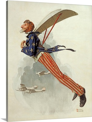 Uncle Sam Flying