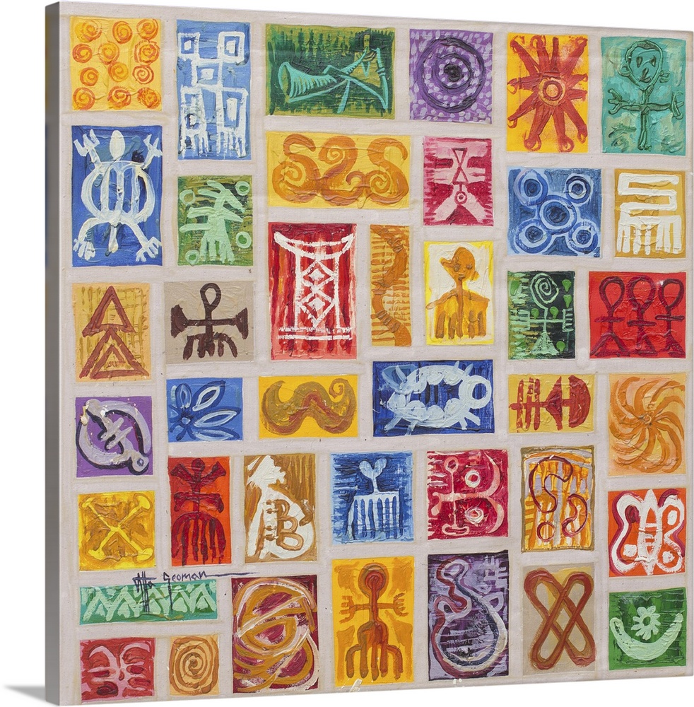 Symbols enjoy great importance in Ghana. Godwin Atta Geoman examines them in a delightful work of art. These traditional <...