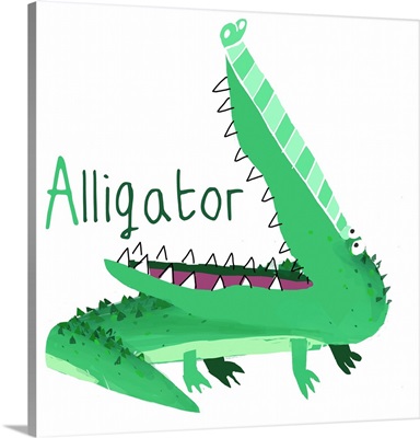 A for Alligator