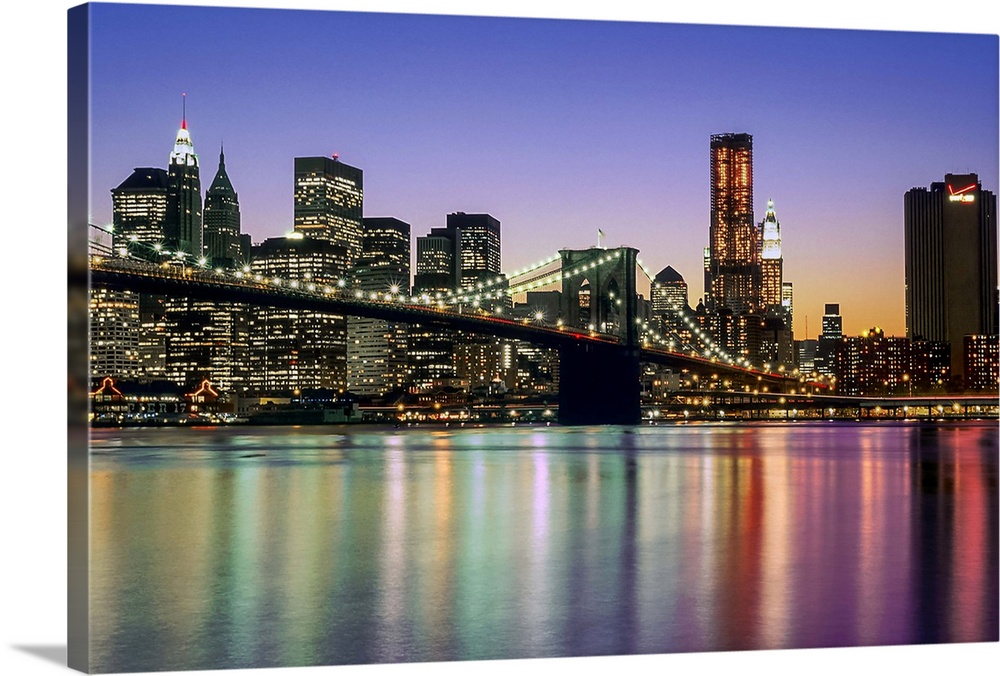 Manhattan Skyline at twilight