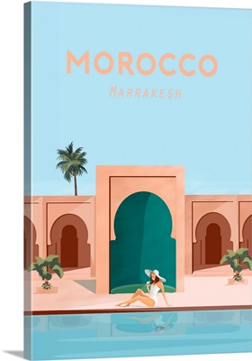 Moroco Travel Poster