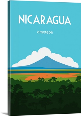 Nicaragua Travel Poster