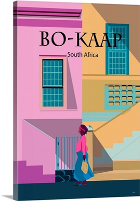 Pbo-Kaap Travel Poster