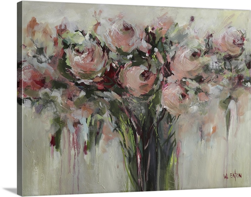 Pink Roses Wall Art, Canvas Prints, Framed Prints, Wall Peels | Great ...