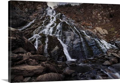 Balea Waterfall In Romania