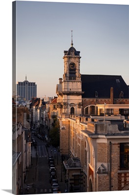 Brussels At Sunset