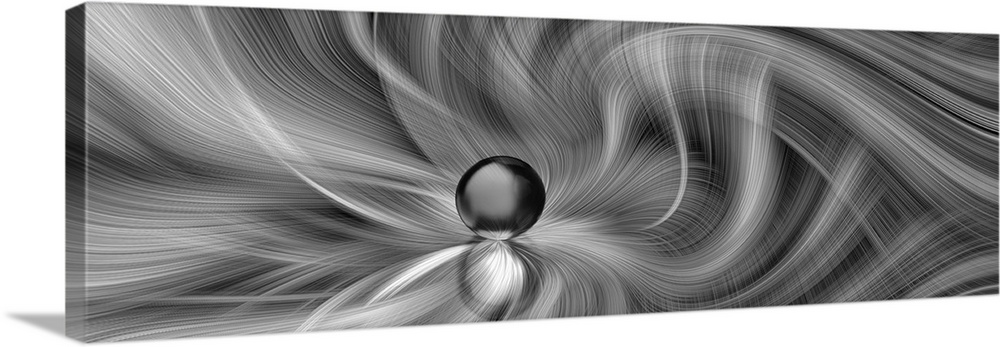 An abstract  using several photos and layers and a water pearl.