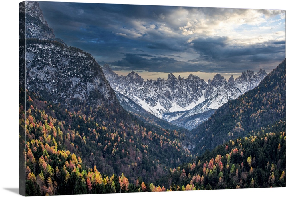 While I was traveling I noticed this wonderful glimpse. It is a mountain range in the Veneto and Friulian Dolomites. Their...