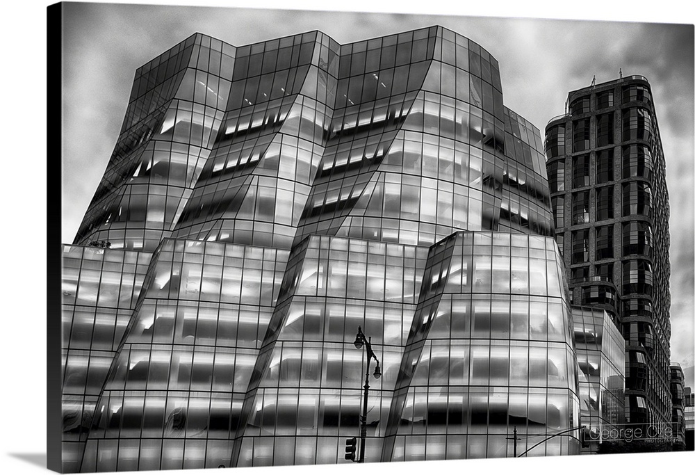 Modern Architecture of the IAC Office Building, Manhattan, New York, USA