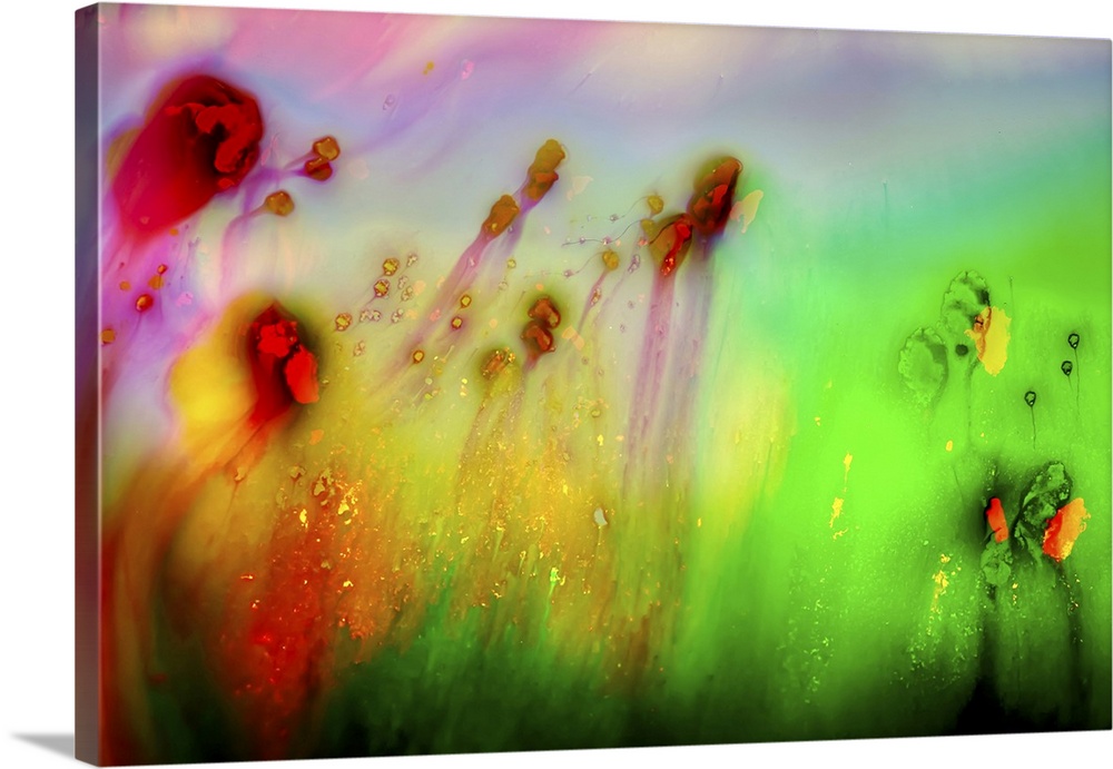 Abstract image of a Summer meadow.