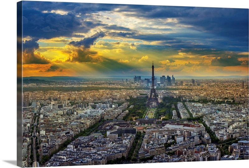 Montparnasse View Wall Art, Canvas Prints, Framed Prints, Wall Peels ...