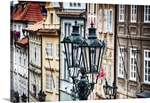 Old Gas Lamps in Prague image thumbnail