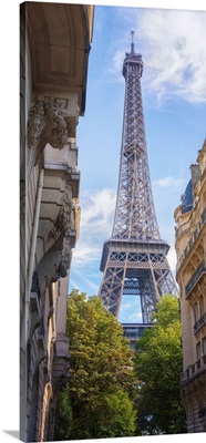 Paris Eiffel Tower Vertical Panoramic
