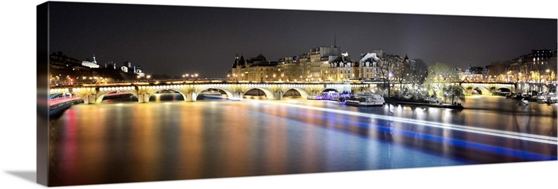 Panorama from the Pont des Arts