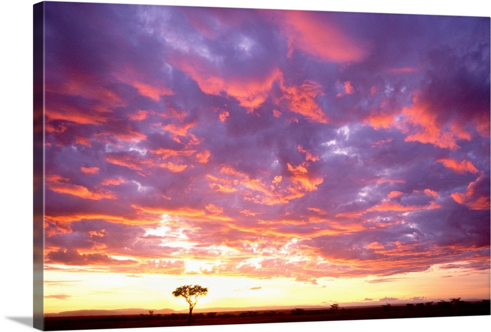 Sunrise, Amboseli National Park, Kenya