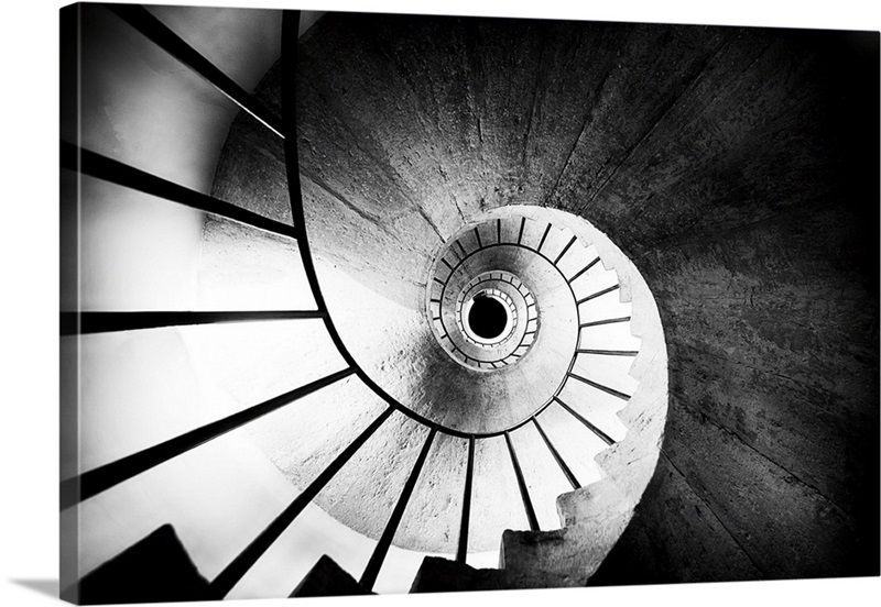 Spiraling Up Wall Art, Canvas Prints, Framed Prints, Wall Peels Great