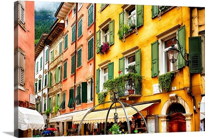 Street Scene in Riva del Garda