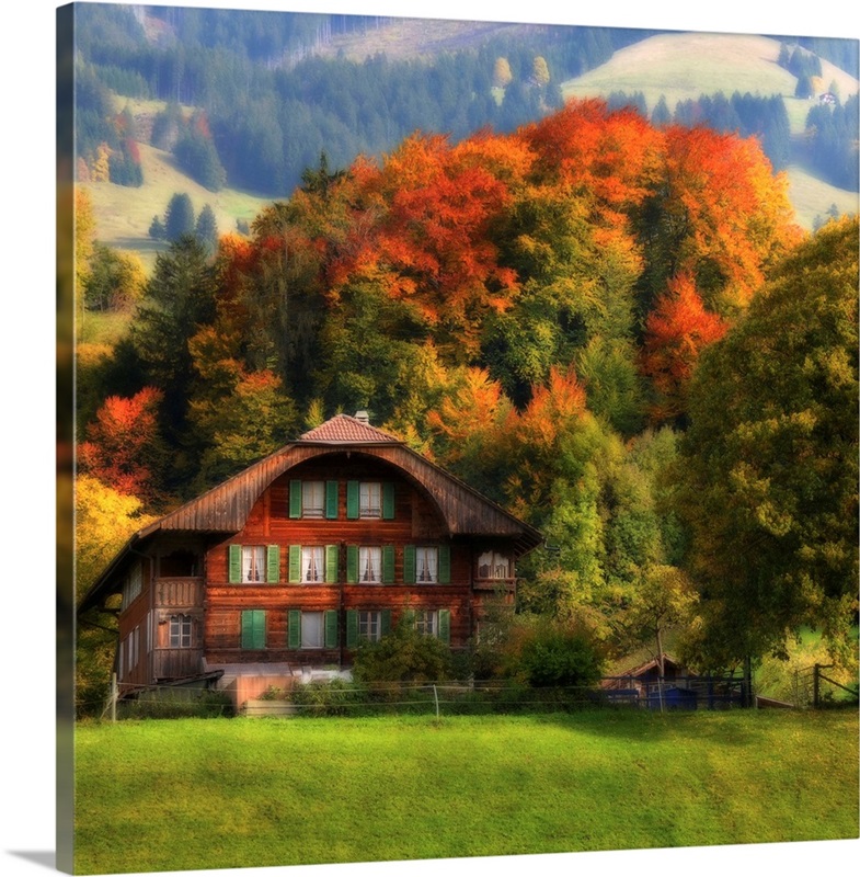Swiss Chalet | Great Big Canvas