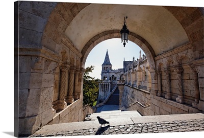 View Through an Arch, Fisherman's Bastion, Budapest, Hungary