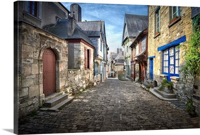 Vitre in Brittany, the Historical Old Centertown