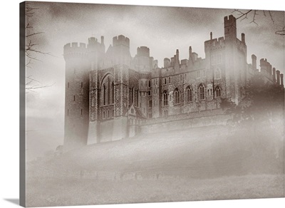 Warwick Castle in the Fog