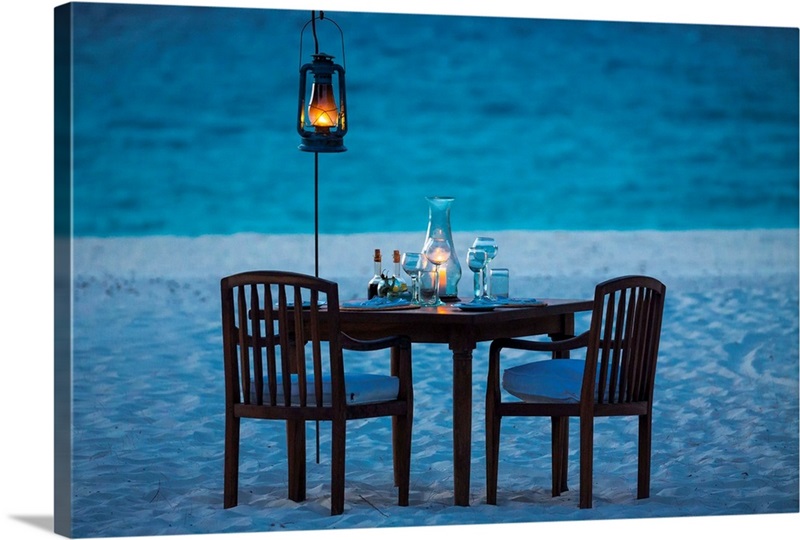 Zanzibar Table Setting Great Big Canvas