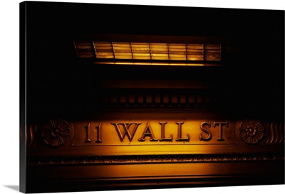 11 Wall St. Building Sign